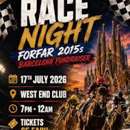 Forfar 2015s Race night fundraiser at Forfar West End Social Club