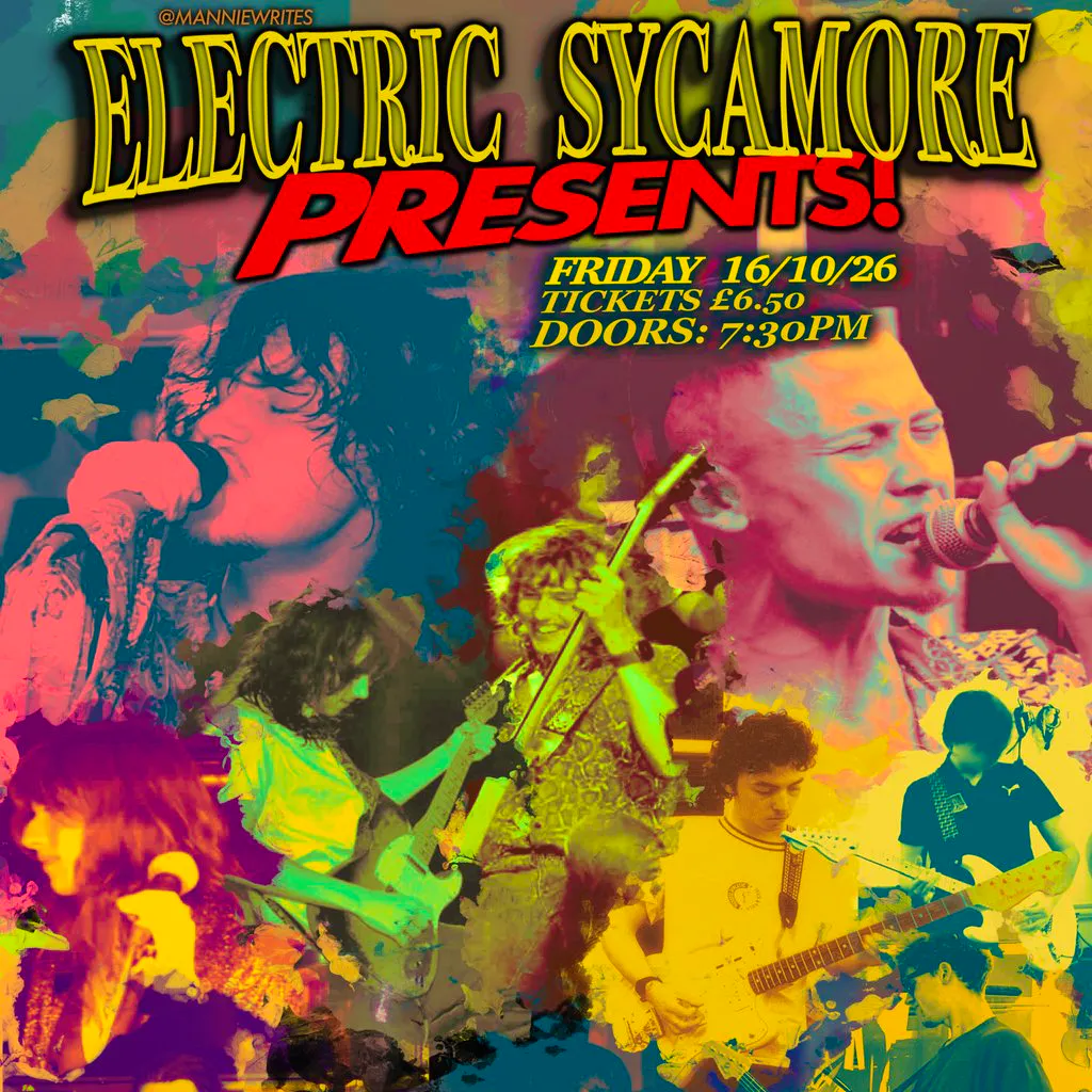 Electric Boogaloo x Sycamore: LIVE AT THE CELLAR BAR! at The Cellar Bar Bedford