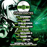 Strictly Wax presents open deck night @ The Black Swan, Leek at The Black Swan