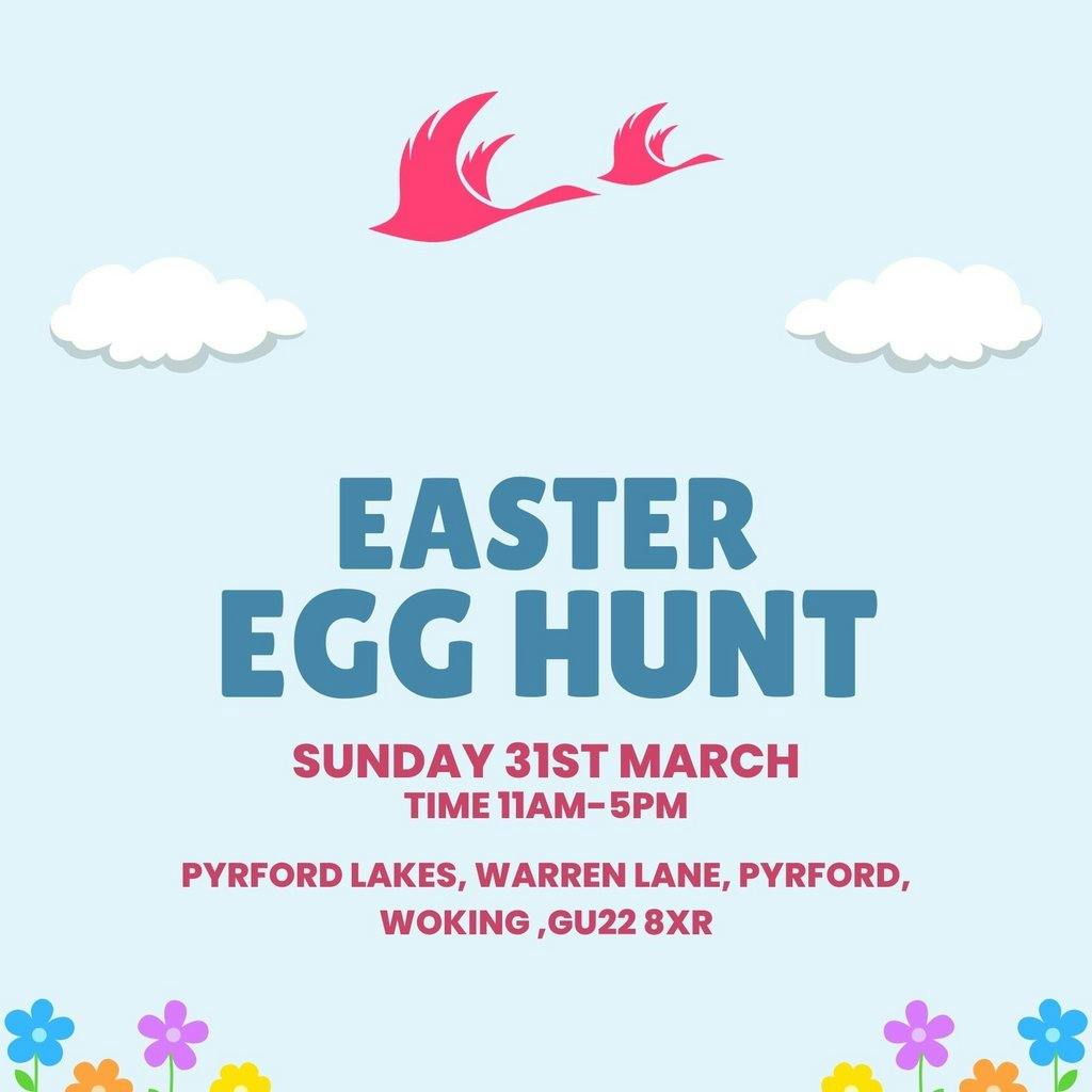 Easter Egg Hunt at Pyrford Lakes Pyrford Lakes Golf Club Woking Sun