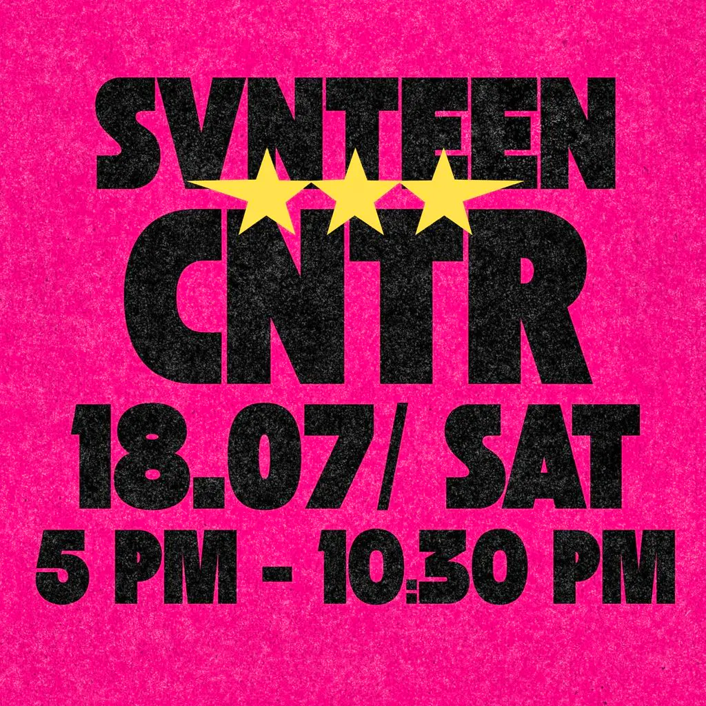SVNTEEN X CNTR Day Party at Button Factory