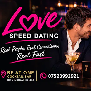 Birmingham Speed Dating Singles 21 - 38 Birmingham Be At One Bar