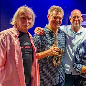 Derek Nash, Sax with the Terry Hutchins Qrt Jazz@PJC