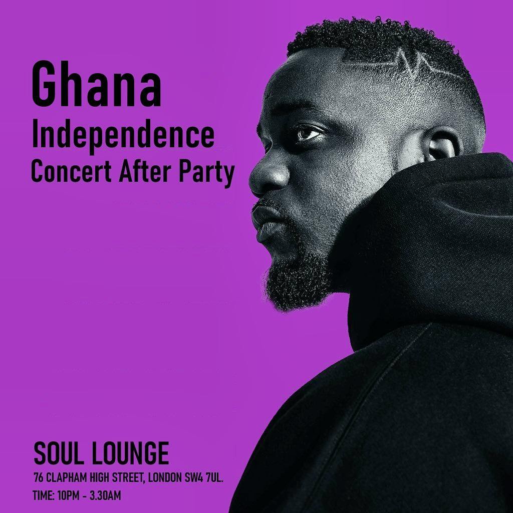 Concert After Party (Ghana Independence) at Soul Lounge Clapham