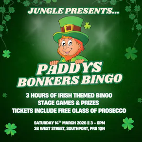 Jungle Presents - Paddys Day Bingo