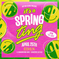 It's a spring ting at Eden Venue