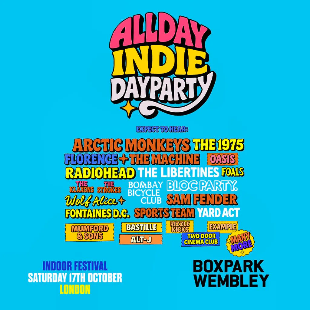 Allday Indie Indoor Festival - London at Boxpark Wembley