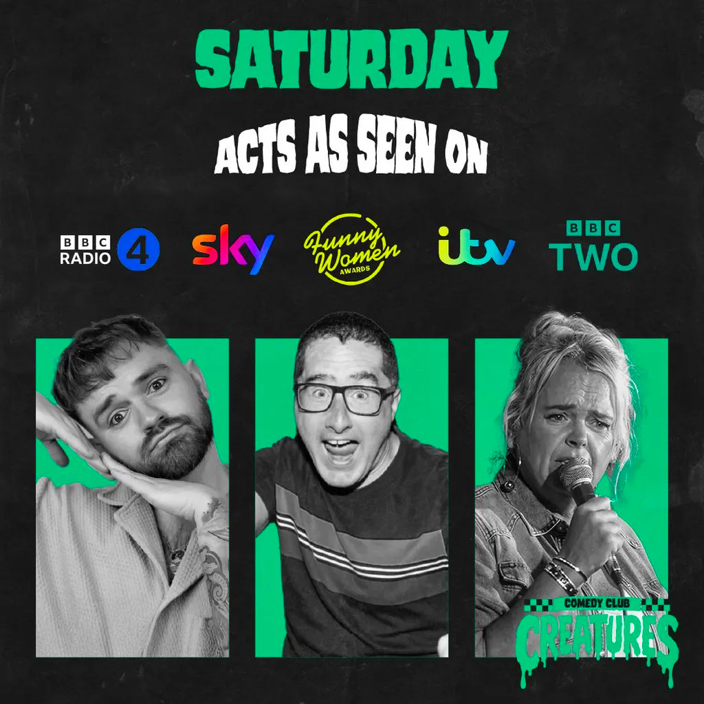 Saturday Night Showcase|| Creatures Comedy Club at Creatures Comedy Club