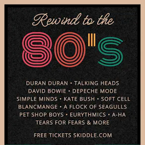 Rewind to the 80's at Bask