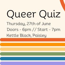 Queer Quiz at Kettle Black