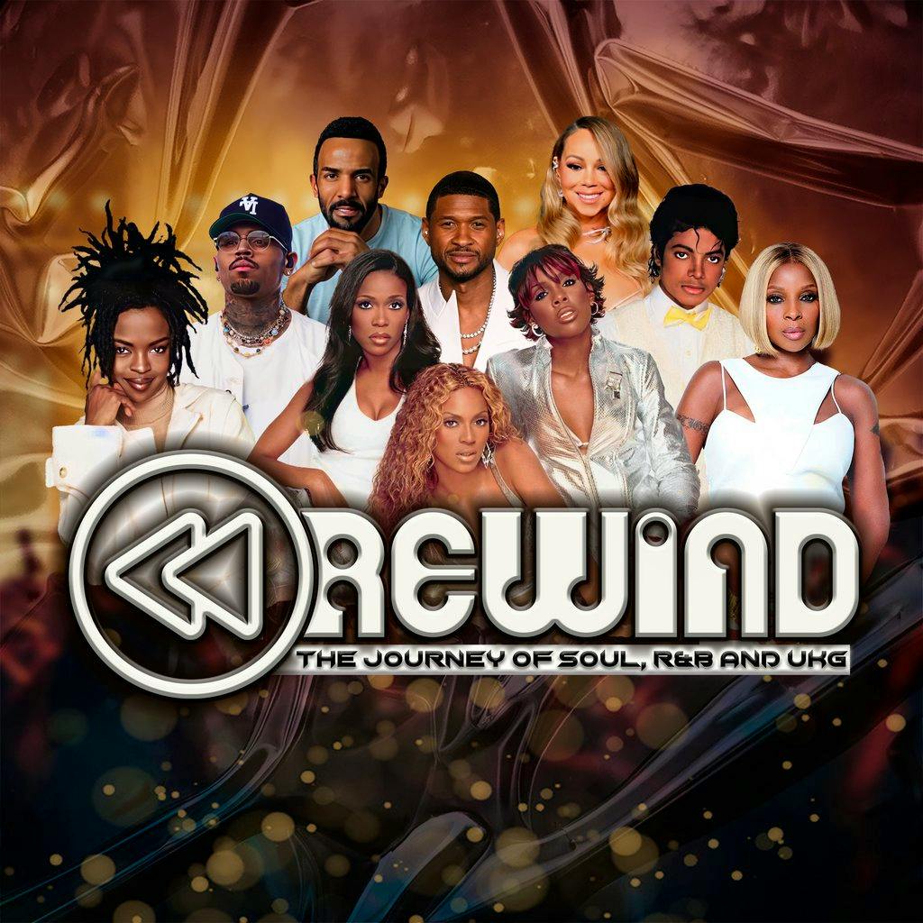 Rewind : The Journey of Soul, R&B and UK Garage Live Birmingham at The Glee Club