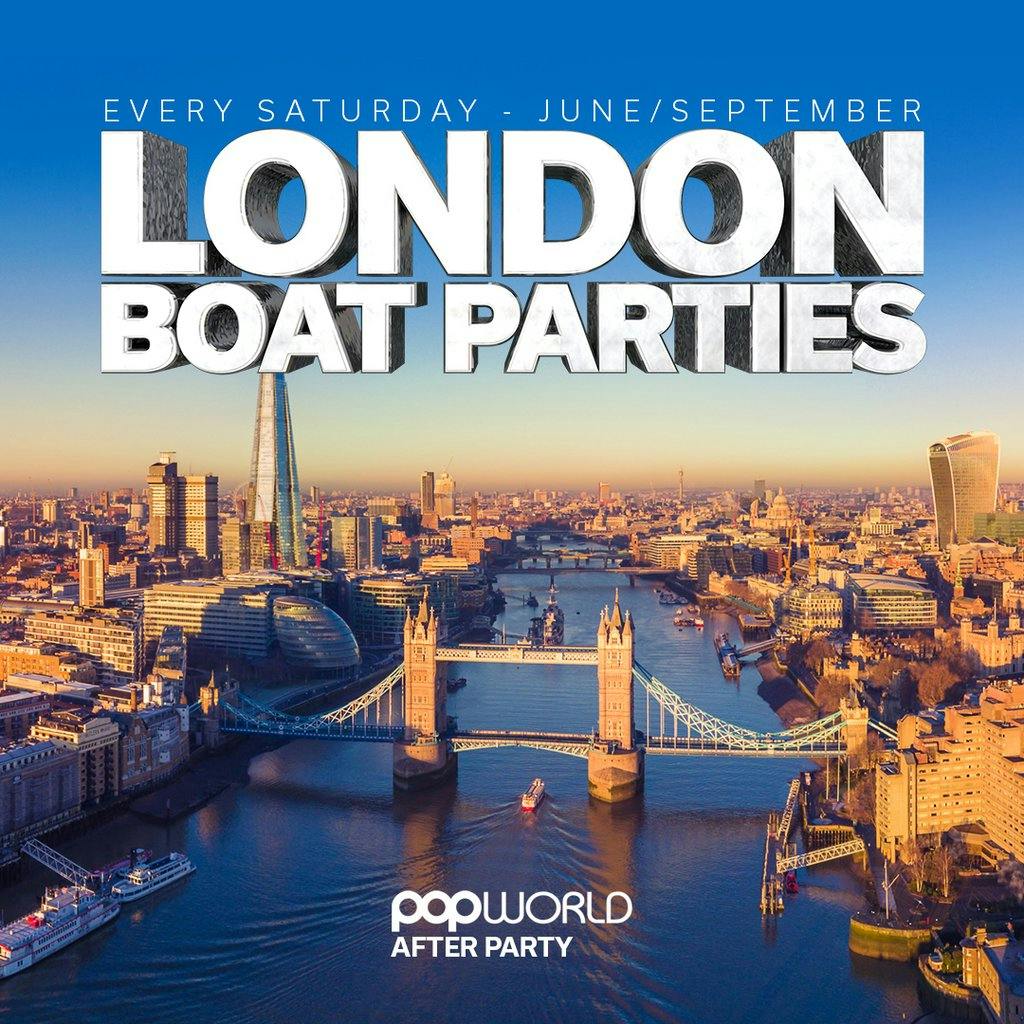 Tickets London Boat Party with FREE After Party! Blackfriars Pier