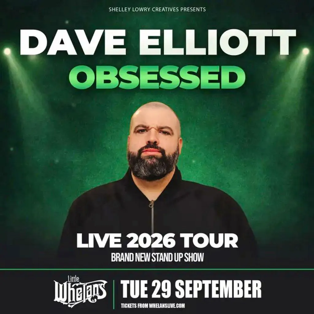 Dave Elliot at Whelans Dublin
