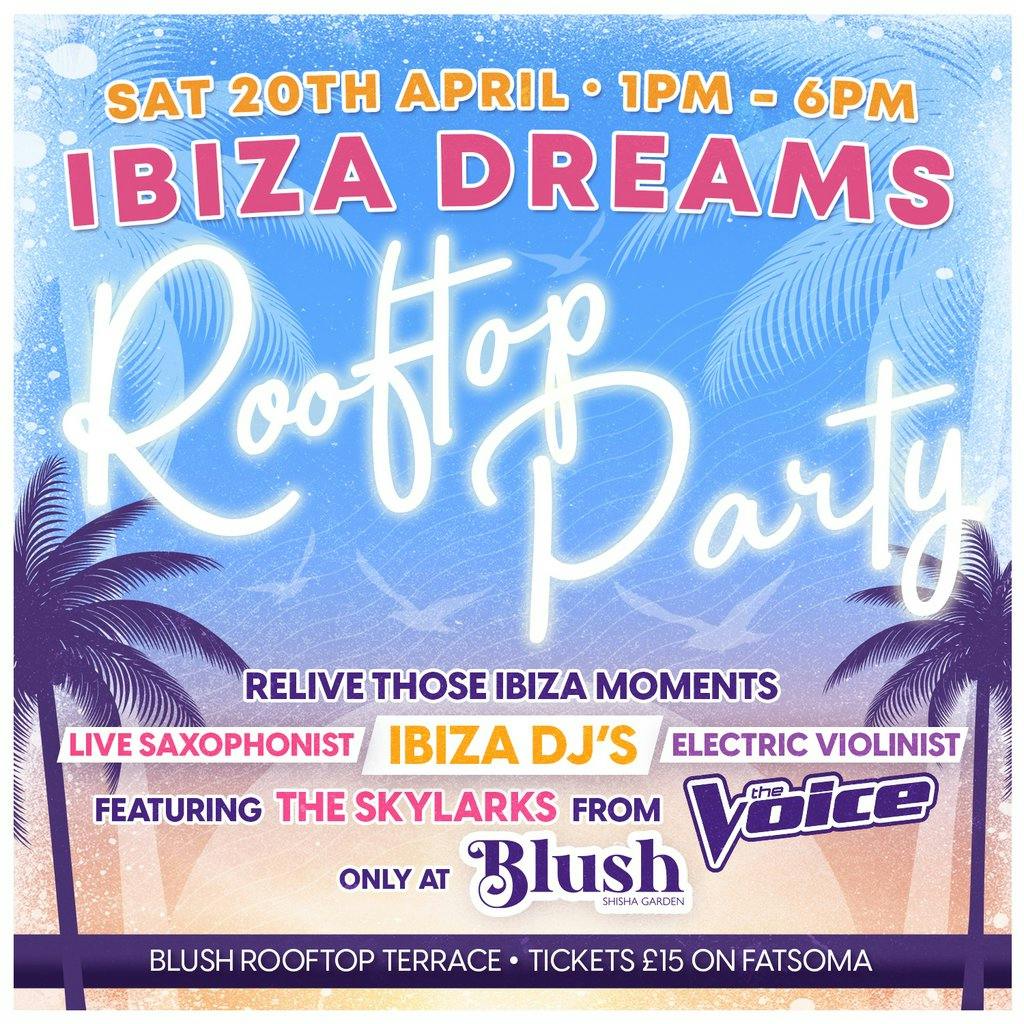 Dreams Rooftop Party Blush Liverpool Blush Liverpool