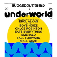 On The Beach 2024 - Underworld at Brighton Beach