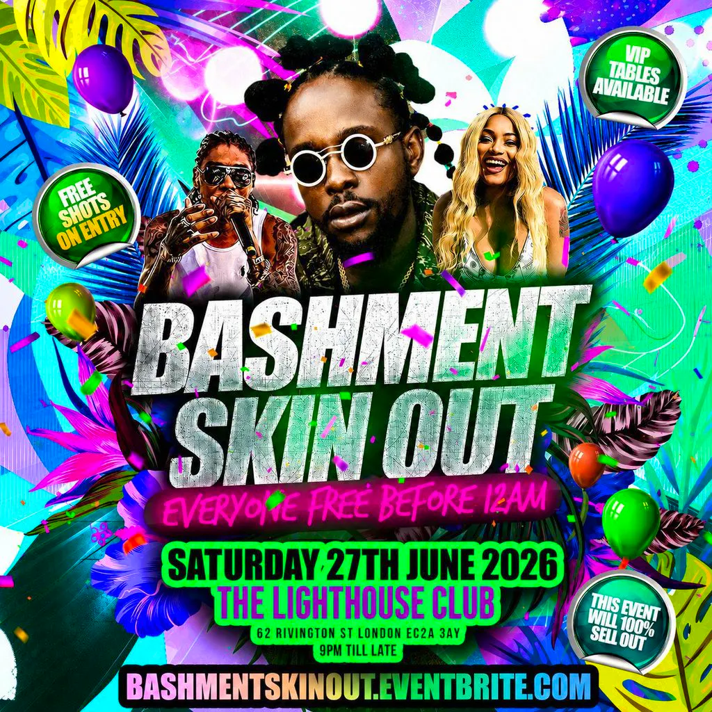 Bashment Skin Out - Everyone Free Before 12AM at The Lighthouse Bar And Club