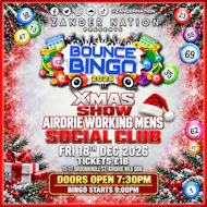 Zander Nation Bounce Bingo - XMAS Special at Airdrie Working Mens Social Club
