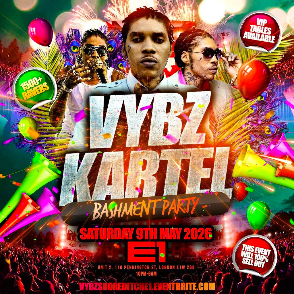 Vybz Kartel - Bashment Party at E1
