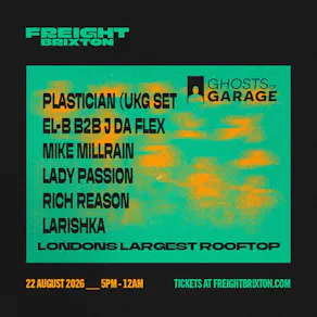Ghost of Garage Rooftop Party W/ Plastician (UKG Set) & Friends