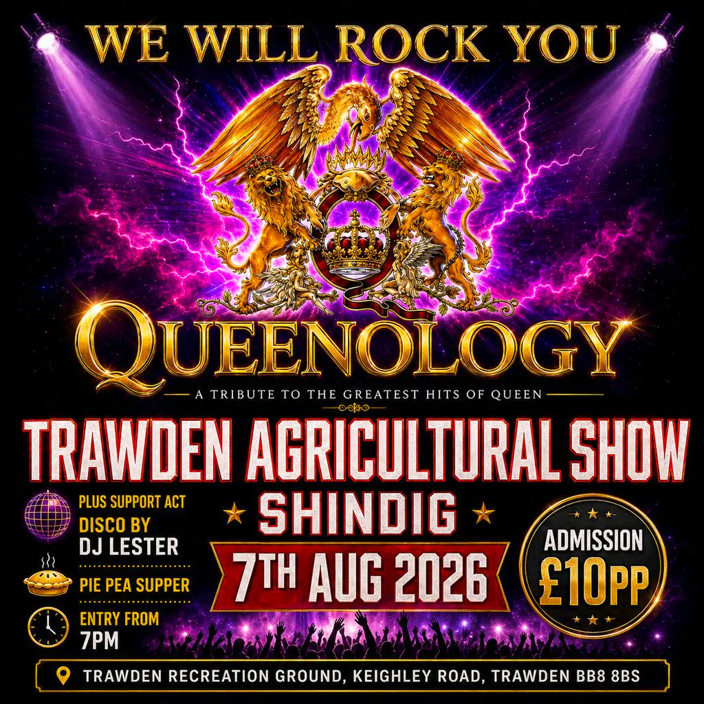 Trawden Agricultural Show Shindig at Trawden Recreation Ground, Trawden BB8 8PZ