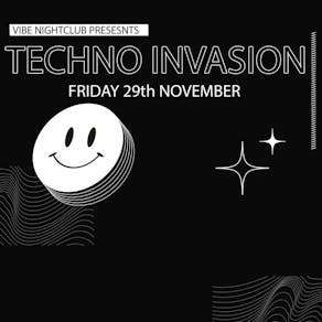 Techno Invasion at Vibe Nightclub Airdrie