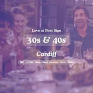30s & 40s Singles Night at Bootlegger Cardiff|Love at First Sign at Bootleggers Cardiff