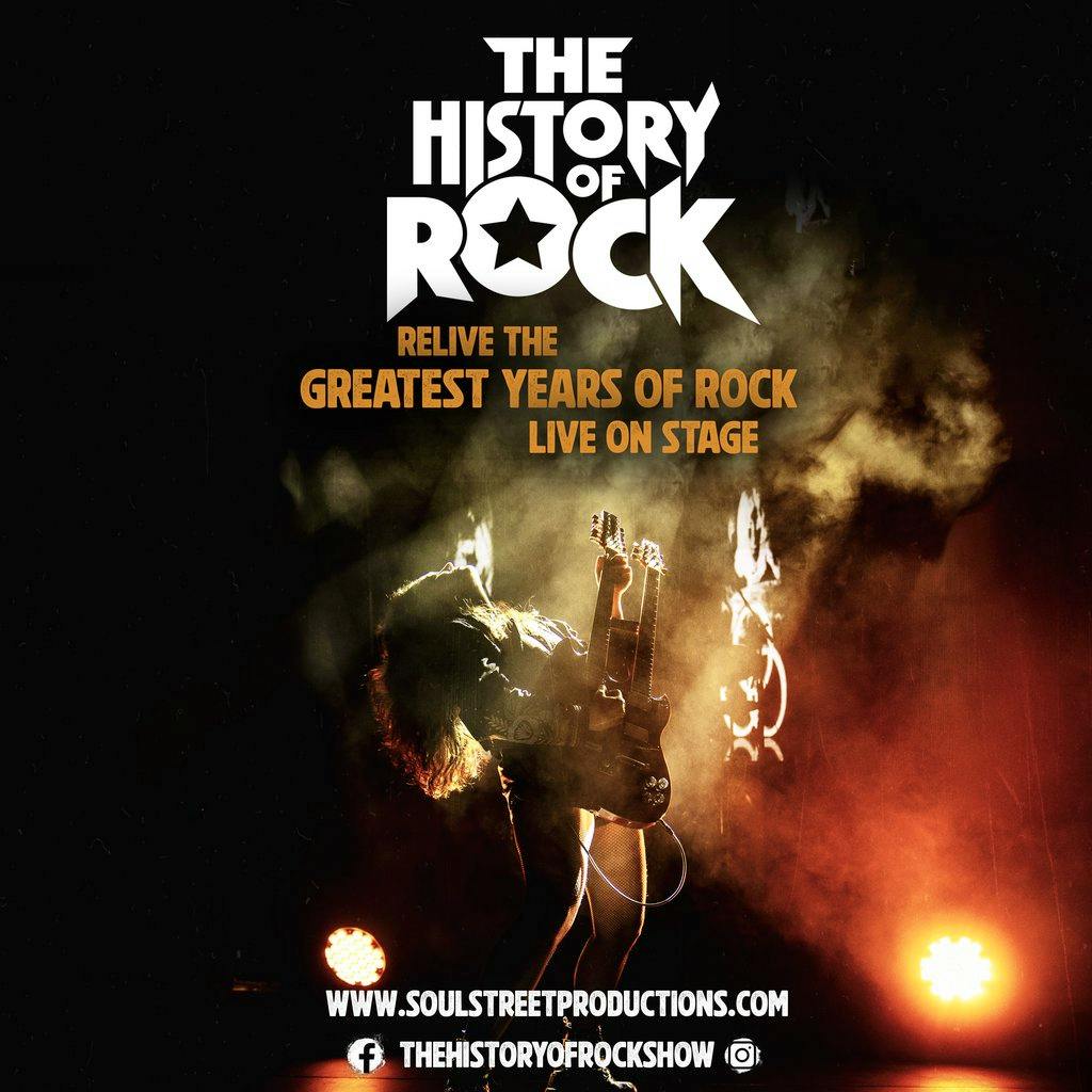 HISTORY OF ROCK Friday 6/02/2026 at The Assembly Leamington