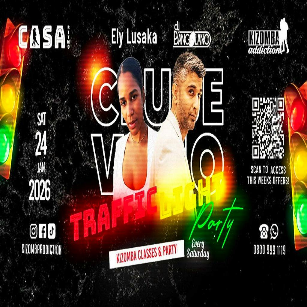 Saturday Kizomba Party: Clube Vicio - The Traffic Light Party at Casa Ritmo   Elephant And Castle)