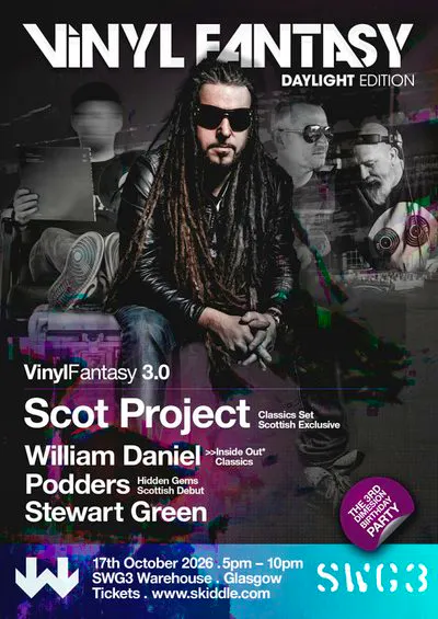 Tickets: Vinyl Fantasy 3.0. The Third Dimension Birthday Party Tickets: Vinyl Fantasy 3.0. The Third Dimension Birthday Party