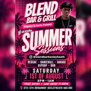 Dj Kunta @Blend Bar ,Bexleyheath ,01/08/26 ,Summer Sessions
