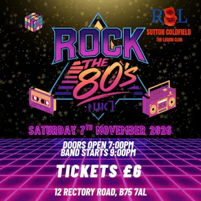 Rock The 80s - Live Band