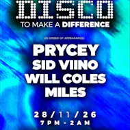 Disco to make a Difference at Totos By The River
