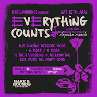 Everything Counts - Depeche Mode Club Night! at Hare And Hounds Kings Heath