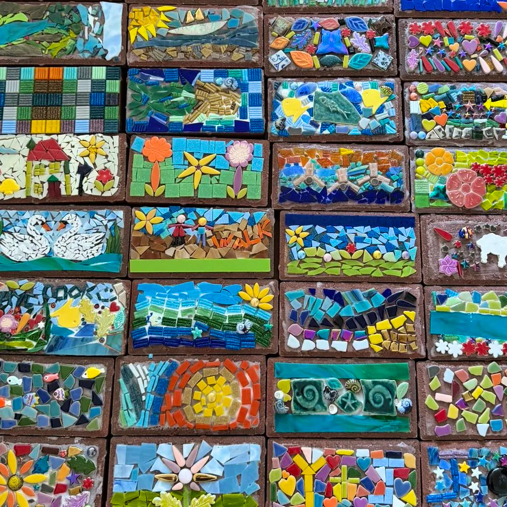 Create A Mosaic Brick That Lasts Forever at Ship Inn Dymchurch