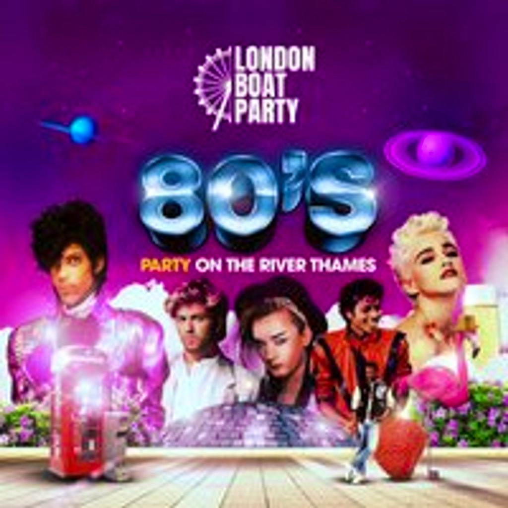 80s London Summer Boat Party 2026! at Temple Pier