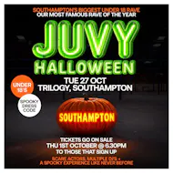 JUVY Under 18s - Halloween Tour - Tues 27 October - SOUTHAMPTON at Trilogy Southampton