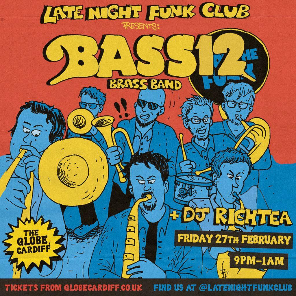 Late Night Funk Club: Bass12 + DJs at The Globe, Cardiff