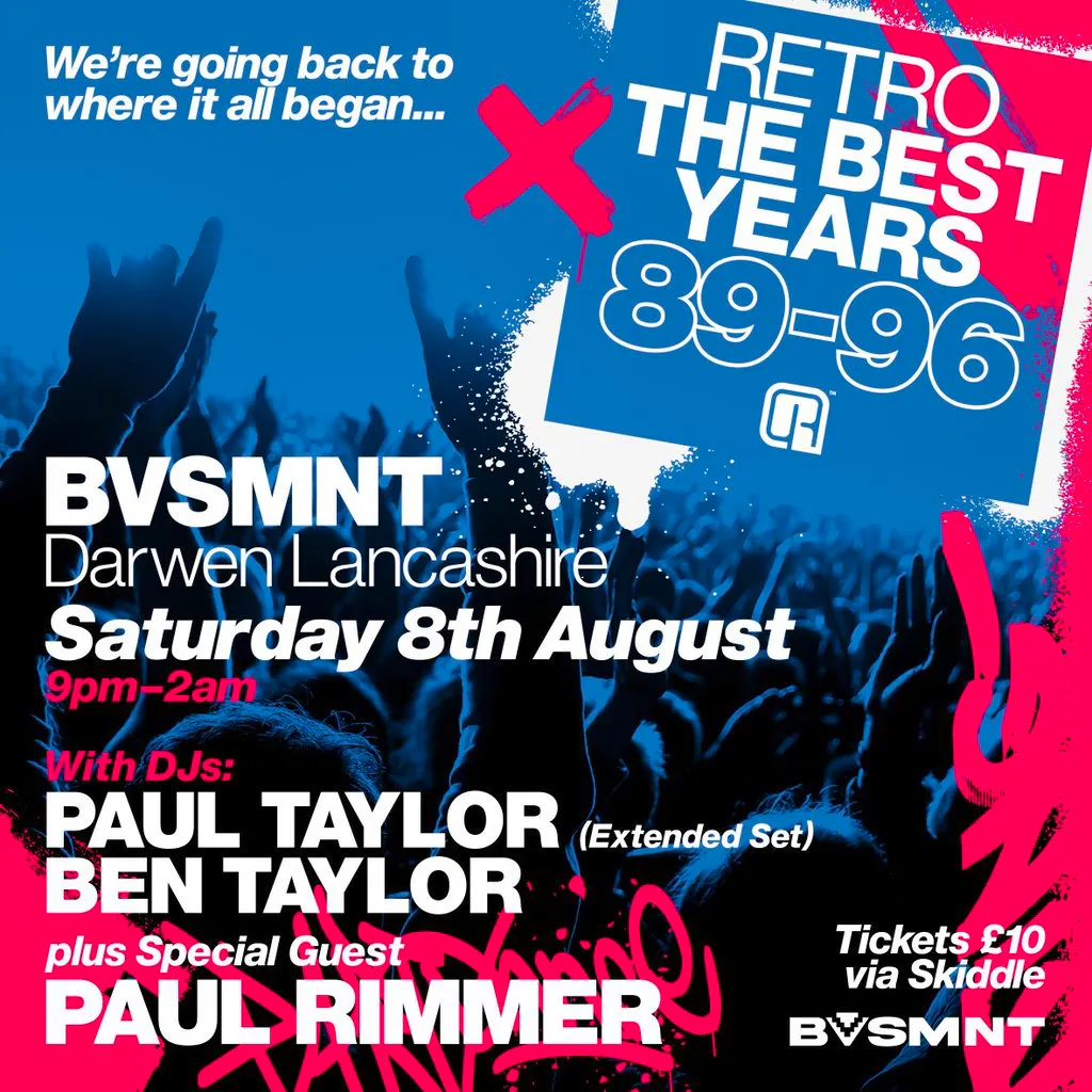 RETRO THE BEST YEARS 89 to 96 at BVSMNT