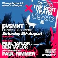 RETRO THE BEST YEARS 89 to 96 at BVSMNT