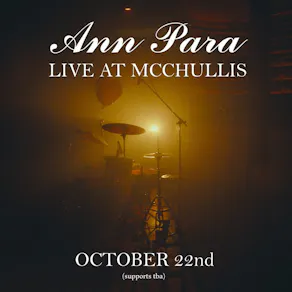 Ann Para - Live At McChullis