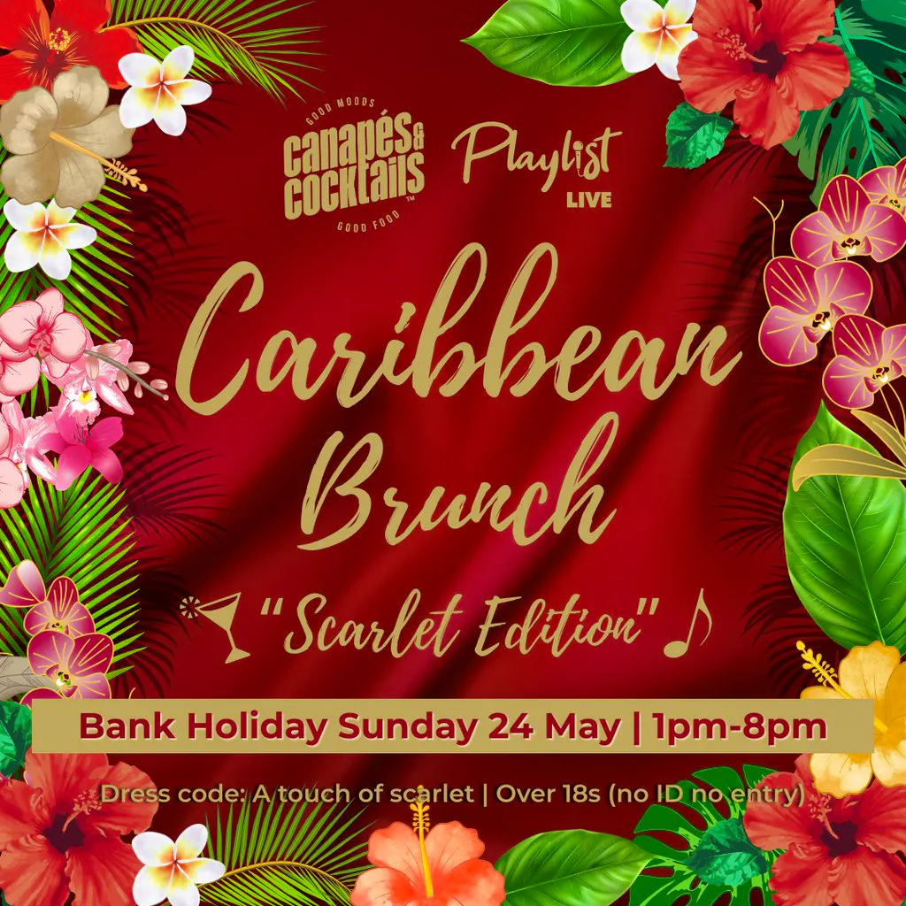 Caribbean Brunch: Scarlet Edition at Playlist Live, Reading