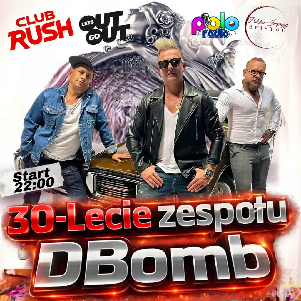 Koncert Zespołu DBomb w Bristolu Polska Impreza at Club Rush Bristol
