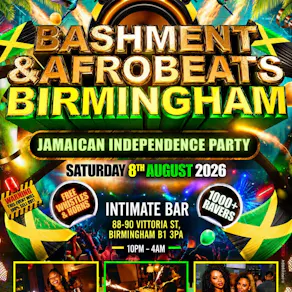 Bashment & Afrobeats Birmingham - Jamaican Independence Party
