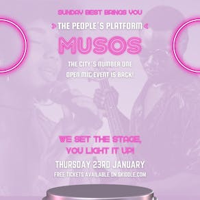 MUSOS: Open Mic Event