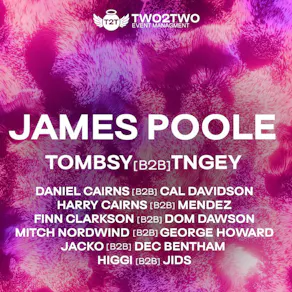 TWO2TWO x James Poole at The Arena in Trilogy