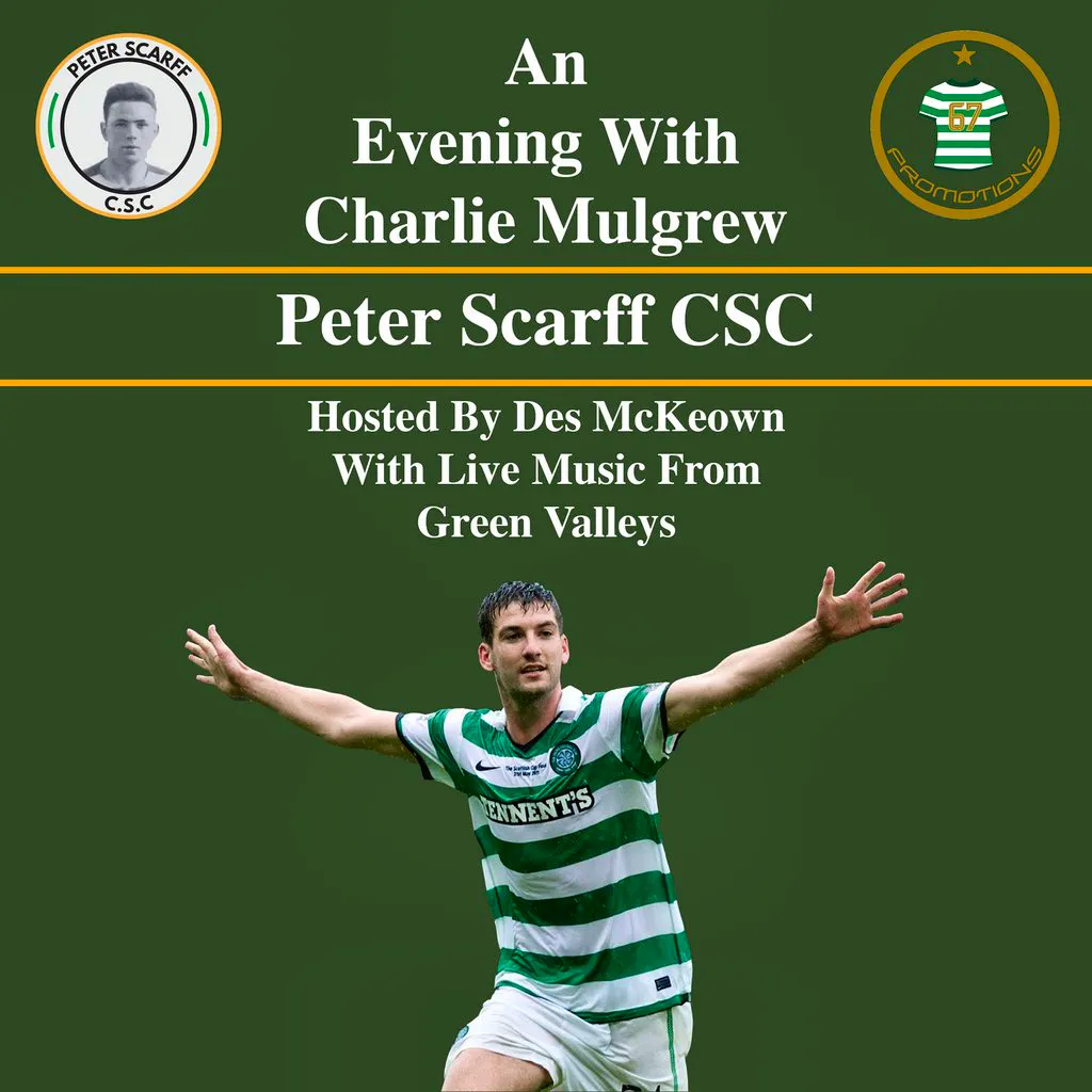 An Evening With Charlie Mulgrew at Peter Scarff Social Club