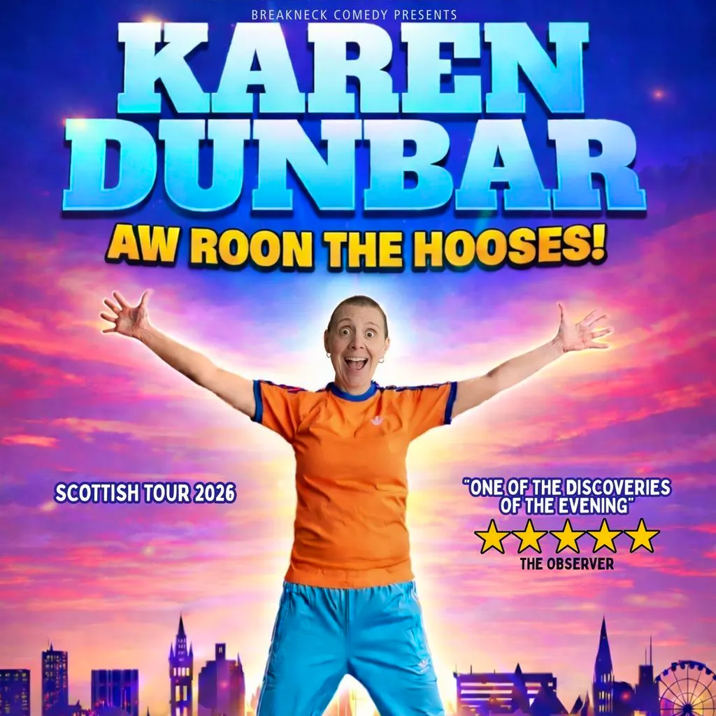 Karen Dunbar at Greenock Town Hall