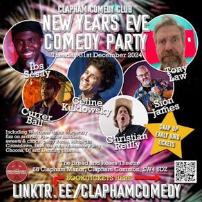 Clapham Comedy Club New Years Eve Comedy Party