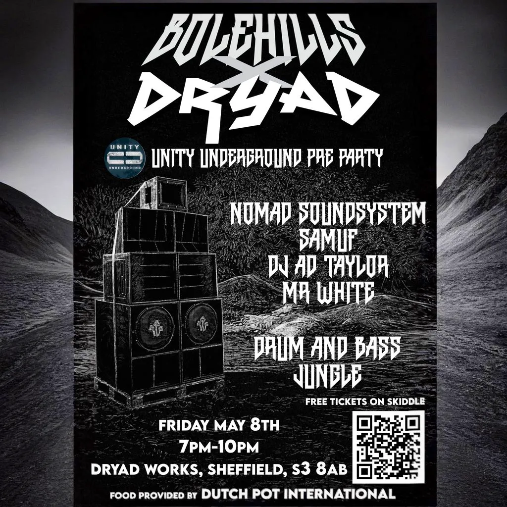 Bolehills x Dryad - Unity Underground Pre-Party at Dryad Works