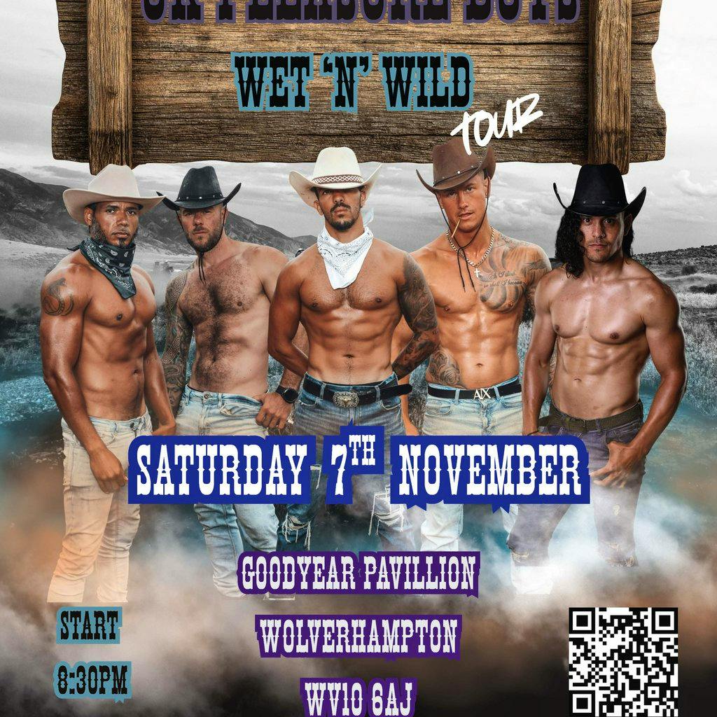 UK Pleasure Boys Wet & Wild Show Wolverhampton at Goodyears Pavillion